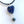 Lampwork Glass Heart + Leather Necklace (Long) - Painted Door on Main