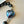 Lampwork Glass Heart Stretchy Bracelet - Painted Door on Main