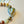 Lampwork Glass Heart Stretchy Bracelet - Painted Door on Main