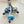 Lampwork Glass + Leather Drop Necklace (LN3B) - Painted Door on Main