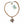 Lampwork Glass + Leather Drop Necklace (Short) - Painted Door on Main