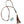 Lampwork Glass + Leather Tassel Necklace (Long) - Painted Door on Main