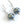 Lampwork Glass + Sterling Silver Earring - Painted Door on Main