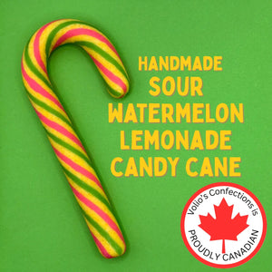 Large Handmade Candy Canes - Volio's Confections - Painted Door on Main