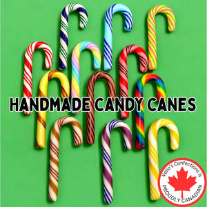 Large Handmade Candy Canes - Volio's Confections - Painted Door on Main
