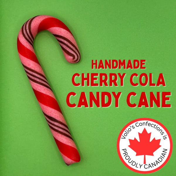 Large Handmade Candy Canes - Volio's Confections - Painted Door on Main