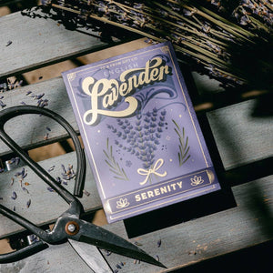 Lavender Flowers (Serenity) - Floriography Seed Packet - Painted Door on Main