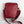 Leather Crossbody Bag - Cranberry Red - Painted Door on Main