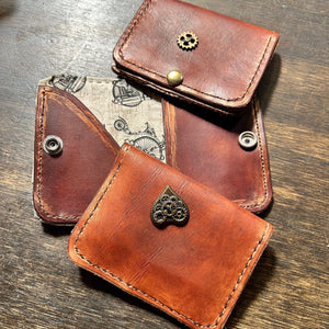 Leather Wallets - Threads Creations - Painted Door on Main