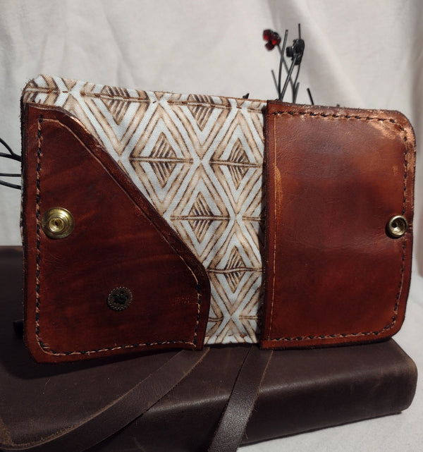 Leather Wallets - Threads Creations - Painted Door on Main