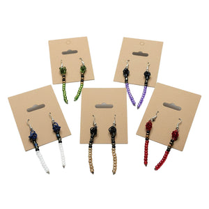 Lightsaber Earrings - Magic Threads Creations - Painted Door on Main