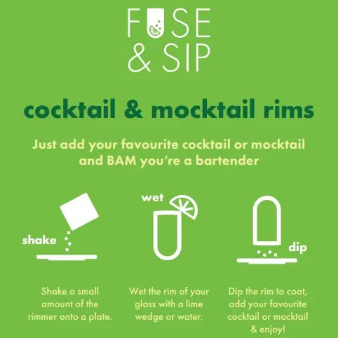 Lime Cocktail & Mocktail Rimmer - Fuse and Sip - Painted Door on Main