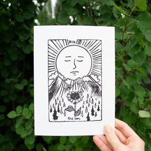 Linocut Prints - HannadMade - Painted Door on Main