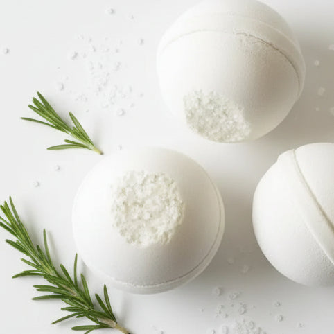 Luxury Oat Bath Bombs - Oatmel Bath & Body - Painted Door on Main