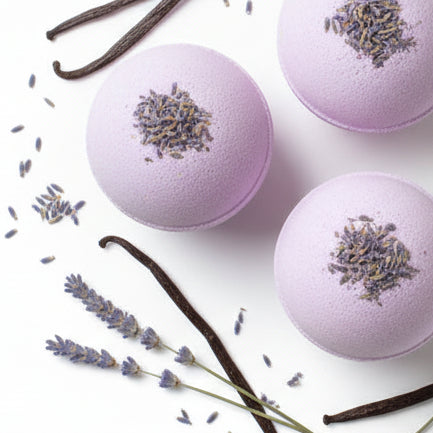 Luxury Oat Bath Bombs - Oatmel Bath & Body - Painted Door on Main