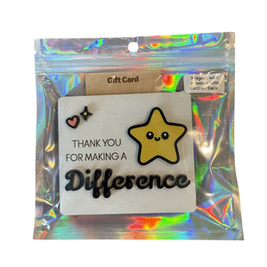 Magnet Gift Card Holder - Painted Door on Main