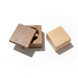 Magnetic Lid Wood Box - Painted Door on Main