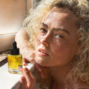 Marula + Cactus Nourishing Face Oil - Om Organics Skincare - Painted Door on Main