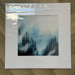 Matted Art Prints - 12x12" - Painted Door on Main