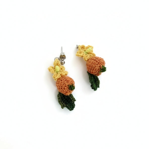 Micro Crochet Earrings - HG Craft - Painted Door on Main