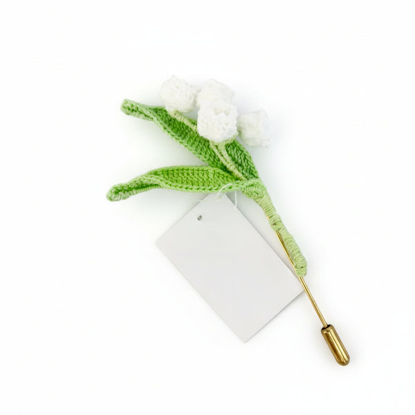 Micro Crochet Lapel Pins - HG Craft - Painted Door on Main