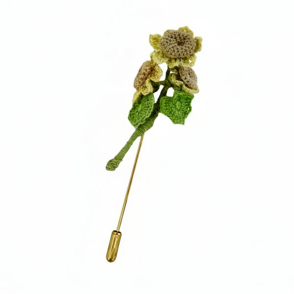 Micro Crochet Lapel Pins - HG Craft - Painted Door on Main