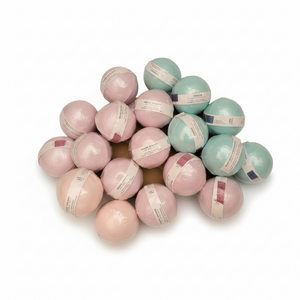 Mini Fizzy Oat Bath Bomb - Oatmel Bath & Body - Painted Door on Main