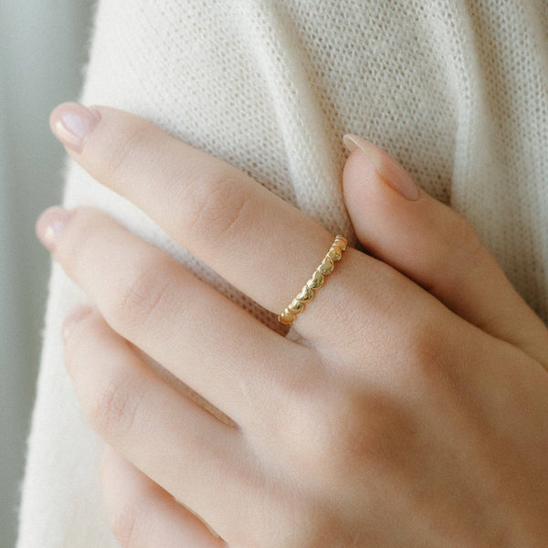 Mini Heart Band - Petit Gold - Painted Door on Main