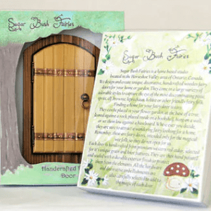 Mini Pixie Paradise Fairy Door - Painted Door on Main