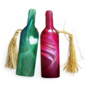 Mini Wine Bottles - Just art by Mark - Painted Door on Main