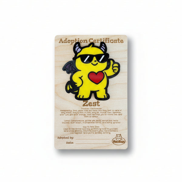 Monster Adoption Kit - Noodle Art - Painted Door on Main