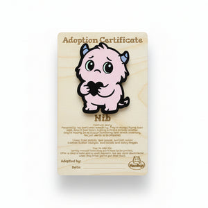 Monster Adoption Kit - Noodle Art - Painted Door on Main