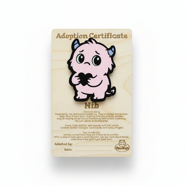 Monster Adoption Kit - Noodle Art - Painted Door on Main