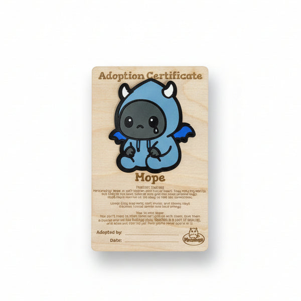 Monster Adoption Kit - Noodle Art - Painted Door on Main