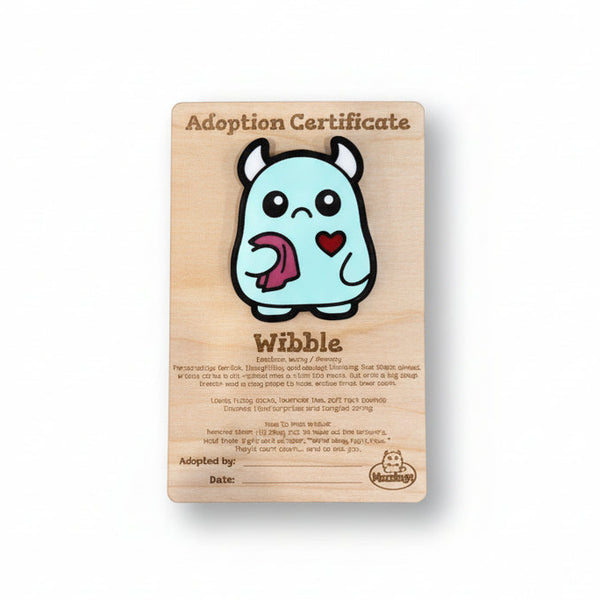 Monster Adoption Kit - Noodle Art - Painted Door on Main