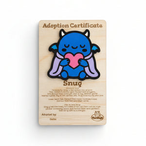 Monster Adoption Kit - Noodle Art - Painted Door on Main