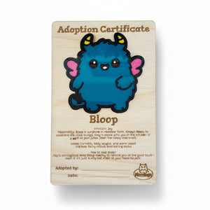 Monster Adoption Kit - Noodle Art - Painted Door on Main