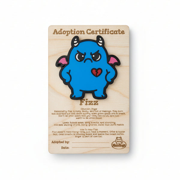 Monster Adoption Kit - Noodle Art - Painted Door on Main