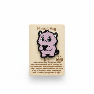 Monster Pocket Hug - Noodle Art - Painted Door on Main