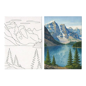 Moraine Lake Deluxe Paint Kit - Painted Door on Main