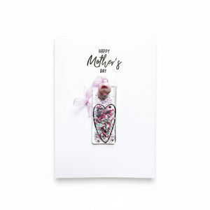 Mother's Day Card + Fused Glass Sun Catcher - Haven Glass Studio - Painted Door on Main