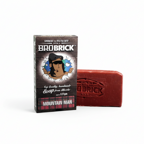 Mountain Man Soap - Bro Brick - Painted Door on Main