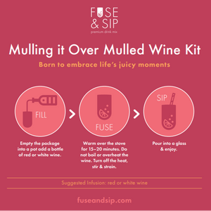 Mulling it Over Mulled Wine Kit - Fuse and Sip - Painted Door on Main
