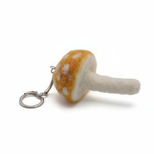 Mushroom Keychains - Elaine Grandon Fibre Arts - Painted Door on Main