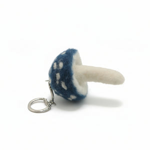 Mushroom Keychains - Elaine Grandon Fibre Arts - Painted Door on Main