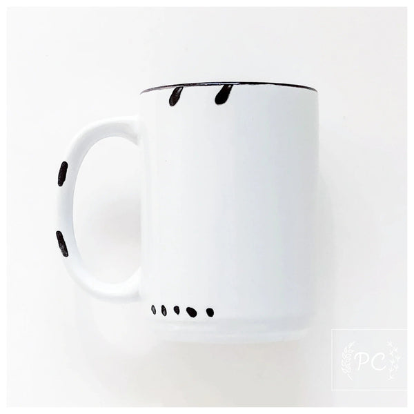 My Town Mugs - Sweet Bean Art - Painted Door on Main