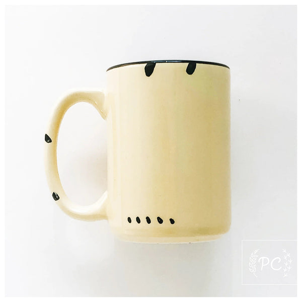 My Town Mugs - Sweet Bean Art - Painted Door on Main