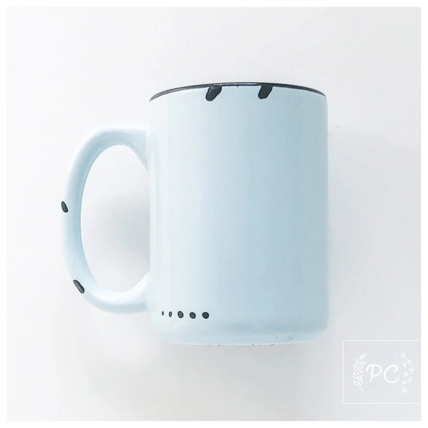 My Town Mugs - Sweet Bean Art - Painted Door on Main