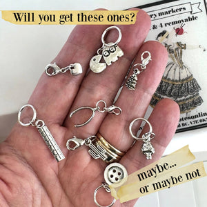 Mystery Stitch Markers – Firefly Notes - Painted Door on Main