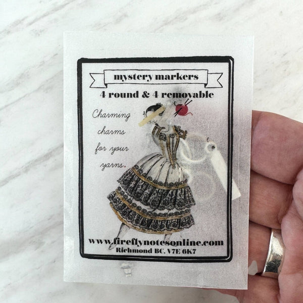 Mystery Stitch Markers – Firefly Notes - Painted Door on Main